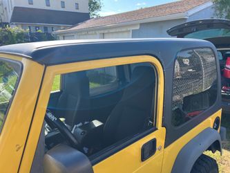 Jeep wrangler hard top TJ 97-06 wiper n defrost clean parts