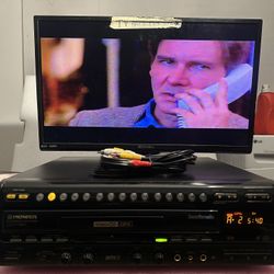 Pioneer CLD-V880 CD/CD-G/Video CD/LD Karaoke Player With AV cables