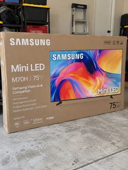 Samsung 75” Mini LED Smart TV 4K M70H – 120Hz