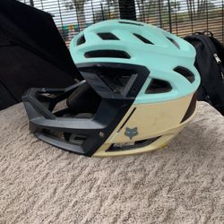 FOX downhill mountain bike helmet