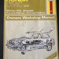 Honda Civic Shop Manual