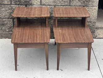 matching mid century step tables
