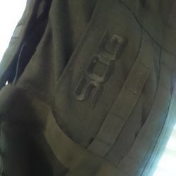 SOG Men's Black Sports Dufflebag Backpack With Smaller Bag Included