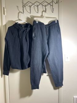 Charcoal Gray Tracksuit Set