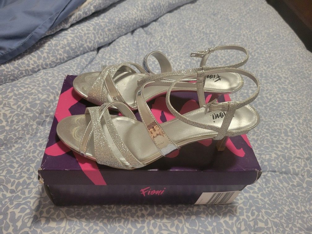 Women's Silver Heels