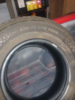 Tires 225/75/15
