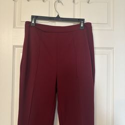Women’s burgundy pants