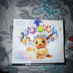 Prismatic Evolutions Pokemon Etb 