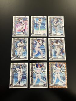 Dodgers Topps Cards - Ohtani, Betts, Freeman, Rookies