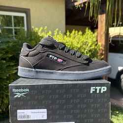Reebok x FTP Club C Bulc CLN Shoes (Size 10)
