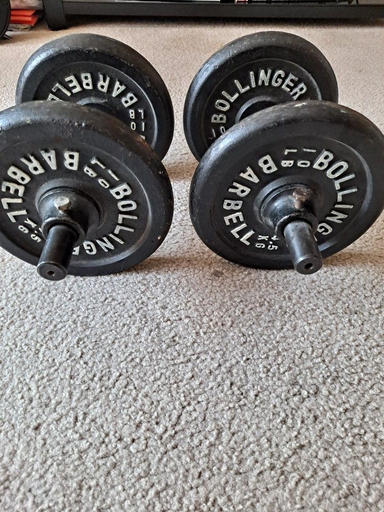2×20 LBS Dumbells