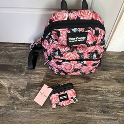 Juicy Couture Backpack & Wallet 🌸