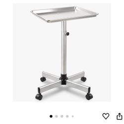 Metal tray with wheels (unopened box)