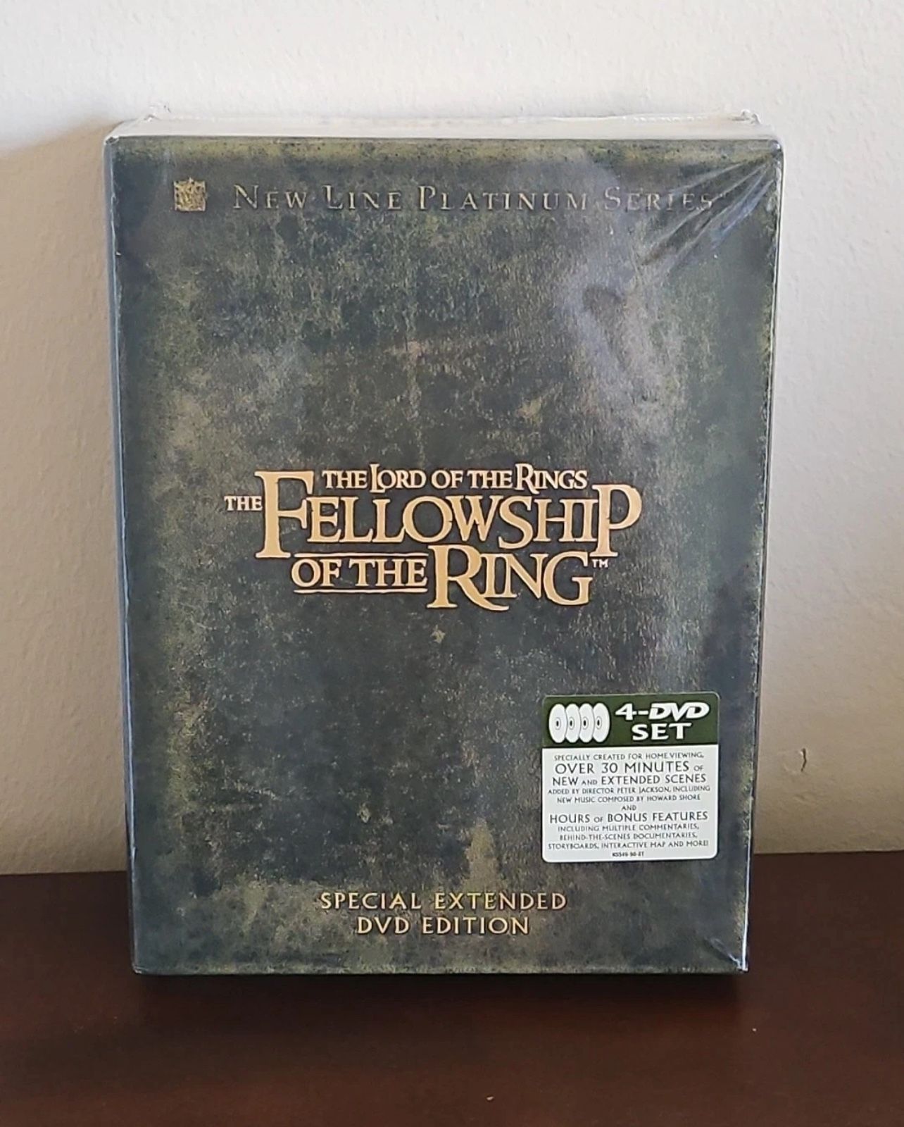 The Lord of the Rings: The Fellowship of the Ring Special Extended 4 DVD Set NEW