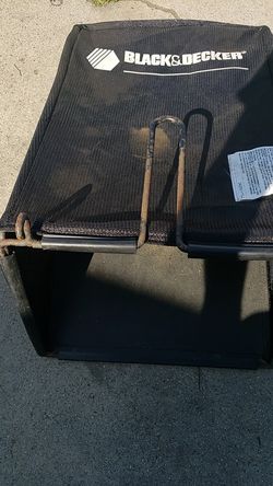 Black and decker mower bag
