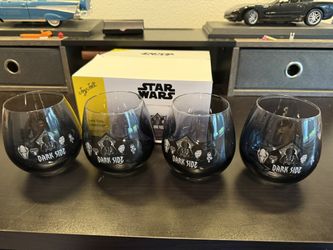 Joyjolt Star Wars Dark Side Glasses 