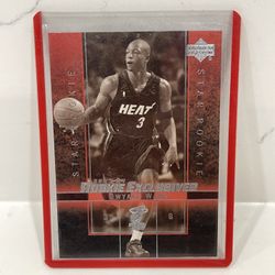 Upper Deck Dwayne Wade Rookie Card