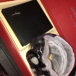 Ferragamo Belt + Wallet Set 