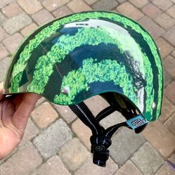 Kids Skate/Bike Helmet - Green/Black/ Watermelon
