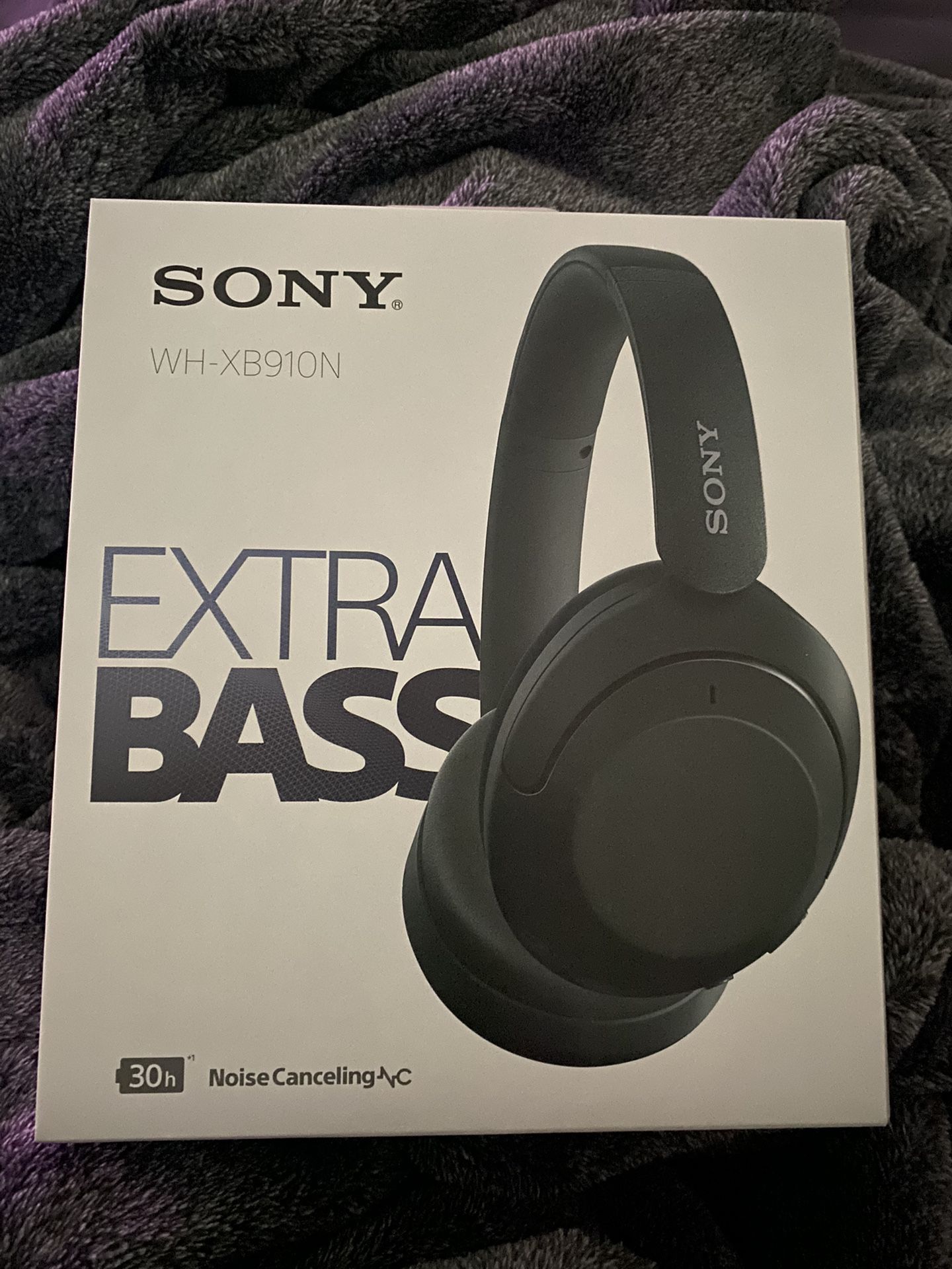 Sony WH-XB910N Extra Bass Noise Cancelling Headphones *100 Today Only 