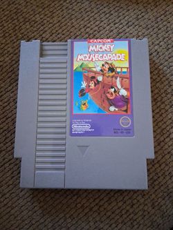 Mickey Mousecapade NES Cartridge by Capcom