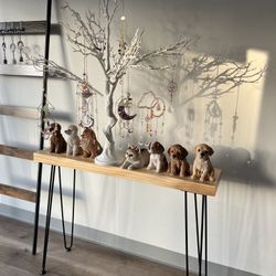 Solid Wood Console Entryway Table