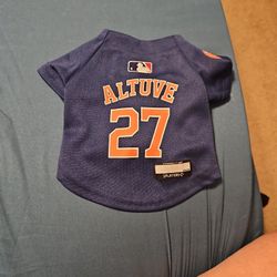Houston Astros Small Doggy Jersey