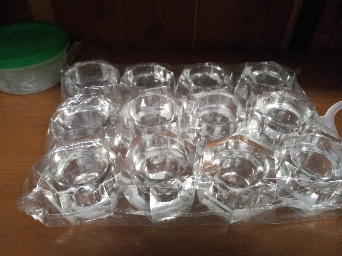 Crystal/glass Votives