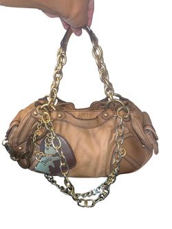Juicy Couture Vintage tan & brown shoulder bag