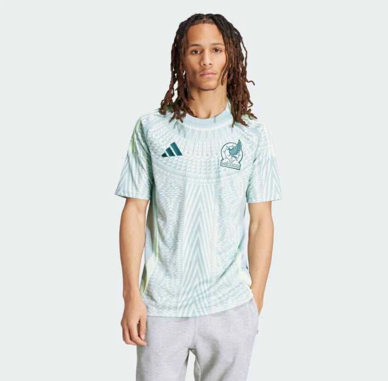 Adidas Mexico National Soccer Team 2024 Away Soccer Jersey Men's