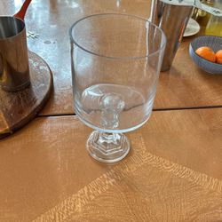 Glass Vase/Candle Holder