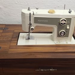 Kenmore Sewing Machine W/ Cabinet