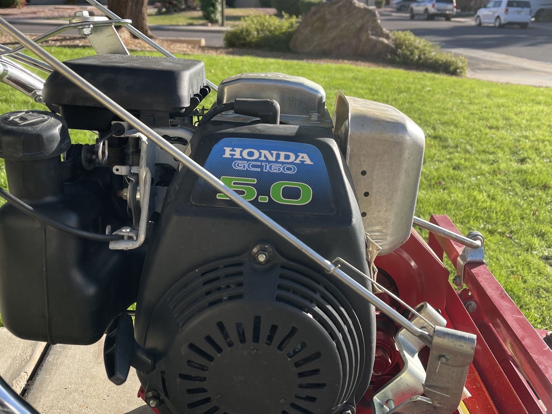 Commercial tiff mower