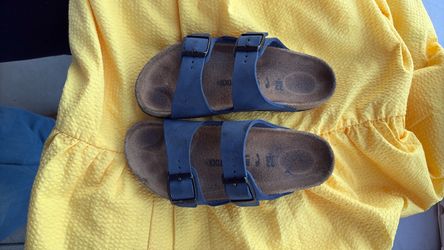 Navy blue Birkenstock