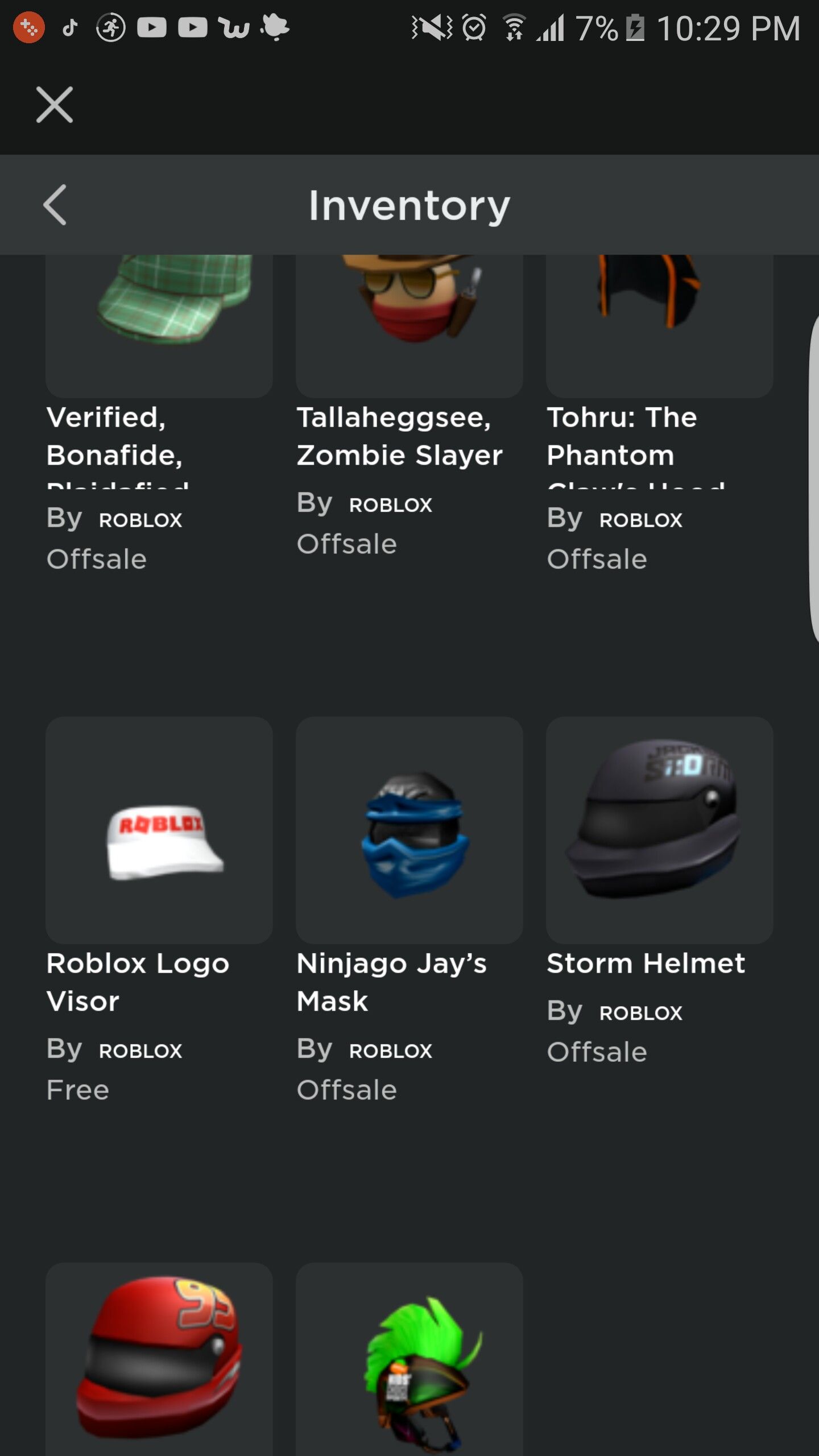 ROBLOX OFFSALE DOMINUS SERIES! 