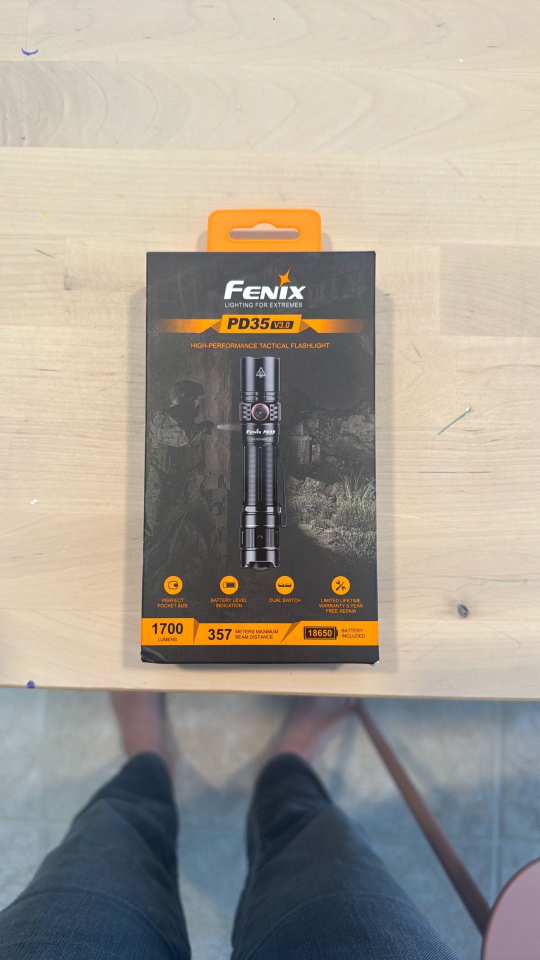 Fenix PD35 V3.0 Tactical Flashlight 