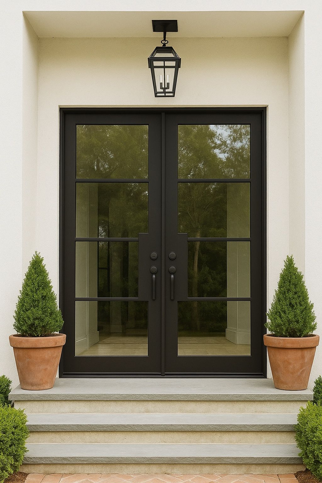 Iron door