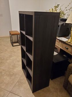 New!! , Better Homes & Gardens 8-Cube Storage Organizer, Tobacco Oak for  Sale in El Paso, TX