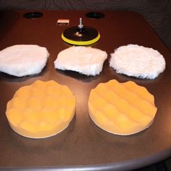 5 Professional Buffing Pads