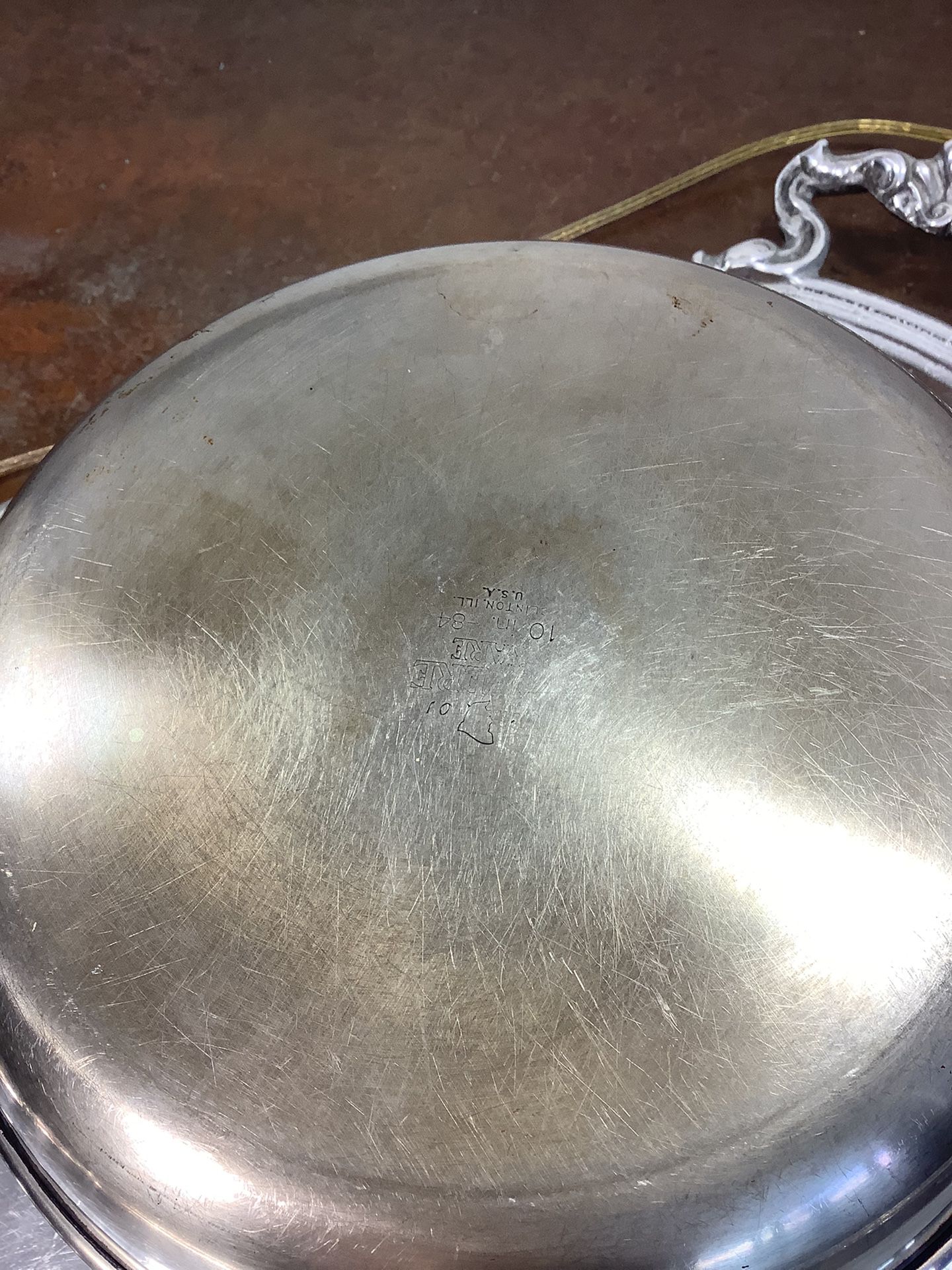 Large 12” Lodge Carbon Steel Camping Skillet/Outstanding! for Sale in  Houston, TX - OfferUp