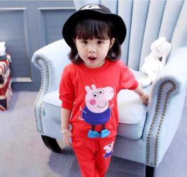 Super cute peppa Pig Red 2 pcs outfit
