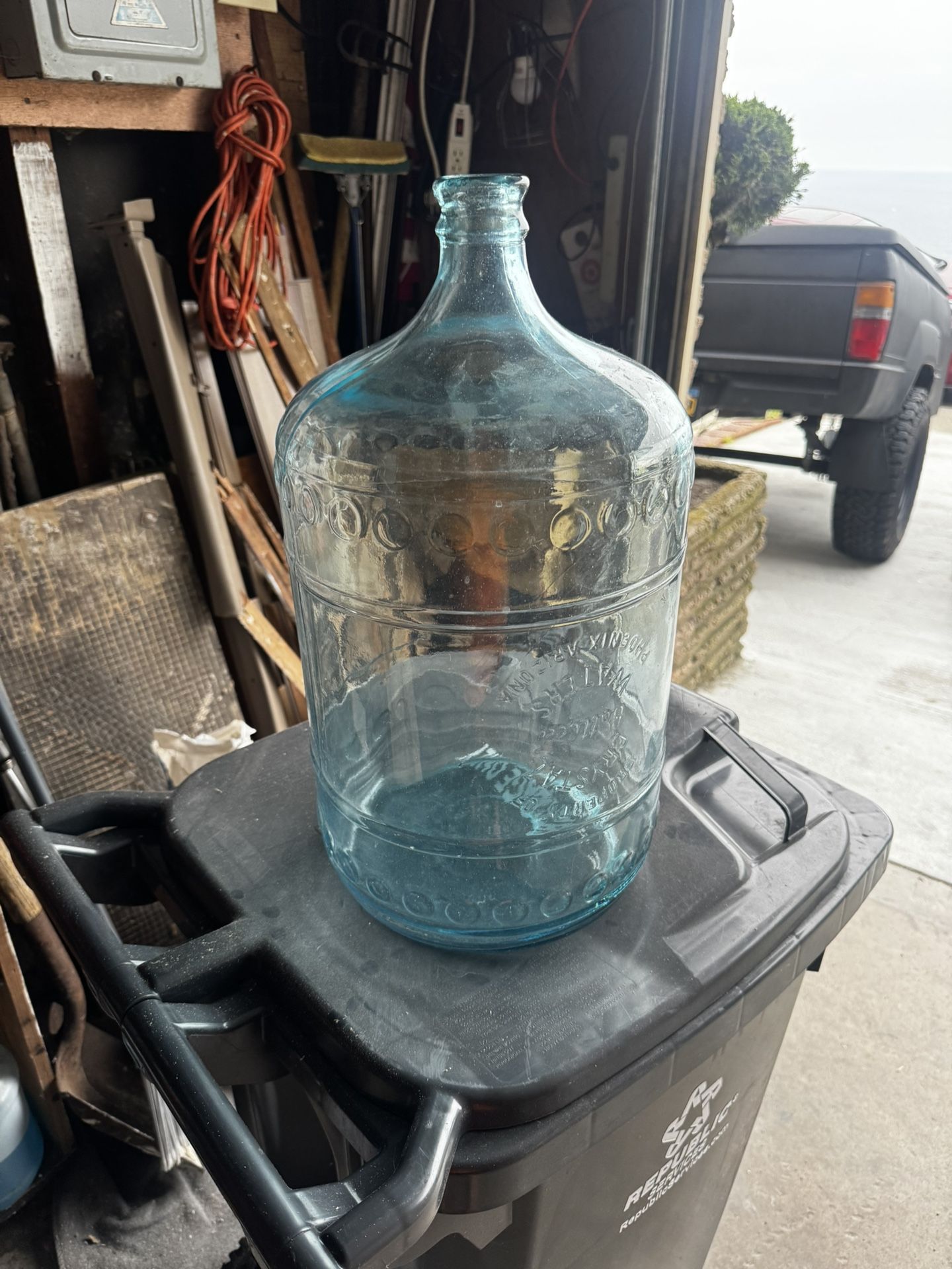 Glass 5 Gallon Water Jug