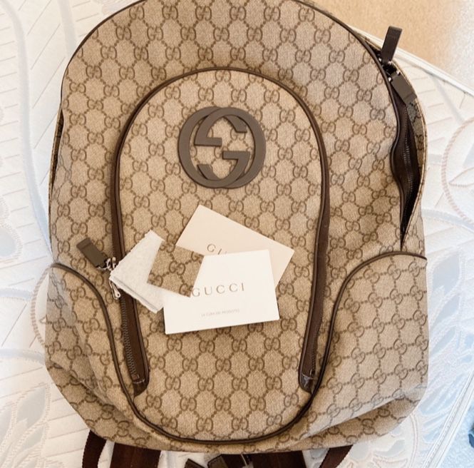 Authentic Unisex Gucci Bag Pack