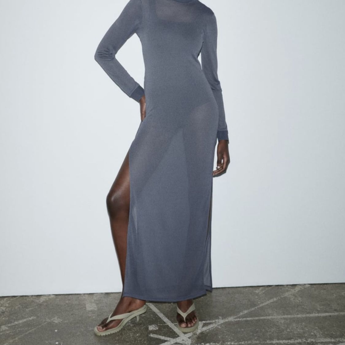 zara long sleeve dress sale Zara Long Sleeve Dress by Zara