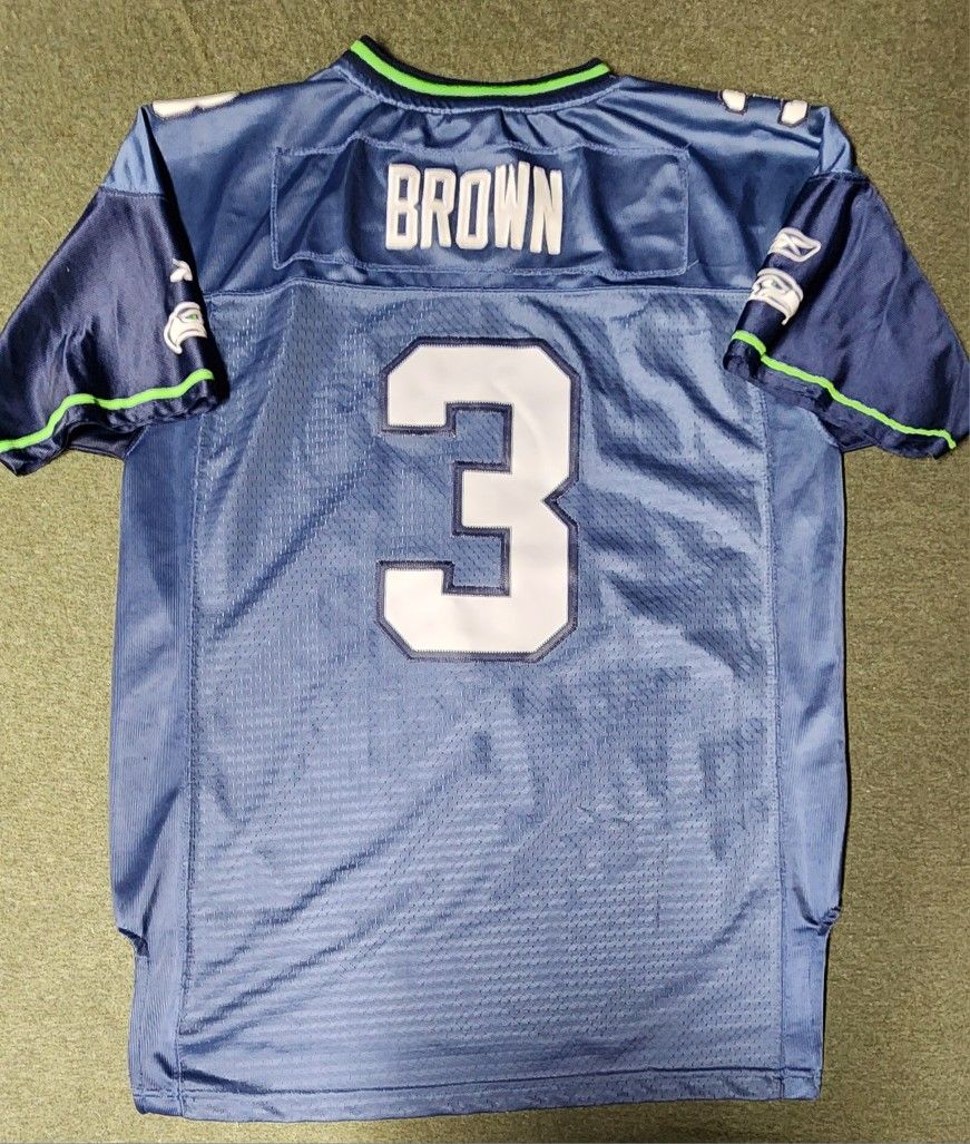 Seattle Seahawks Josh Brown Football Jersey Size YXL