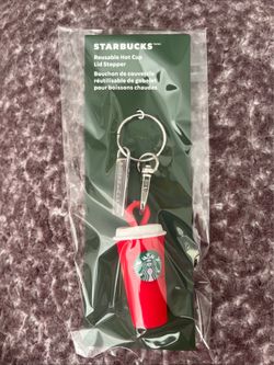 *Starbucks*NEW* Holiday 2025 Reusable Hot Cup Lid Stopper Limited Edition Red Cup