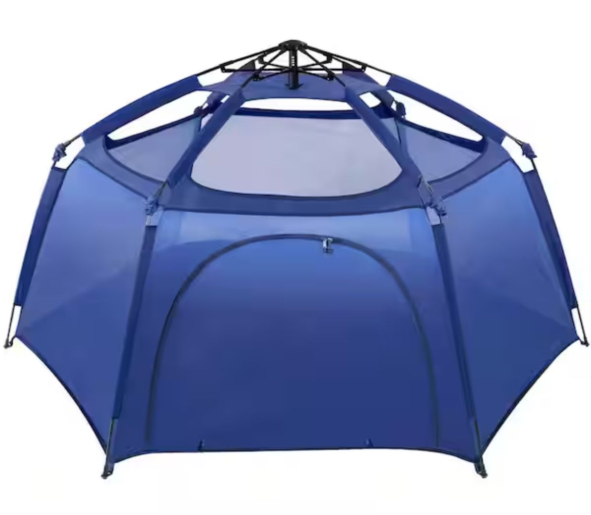 Instant Pop Up Portable Play Yard Canopy Tent, Kids Playpen,