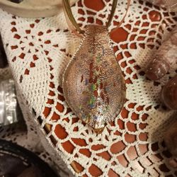 Beautiful Glass Pendant Artisan Made