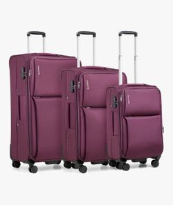 Brand new Hanke 3-Piece Softside Expandable Luggage Set