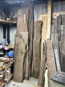 Beautiful Walnut Slabs Clearance